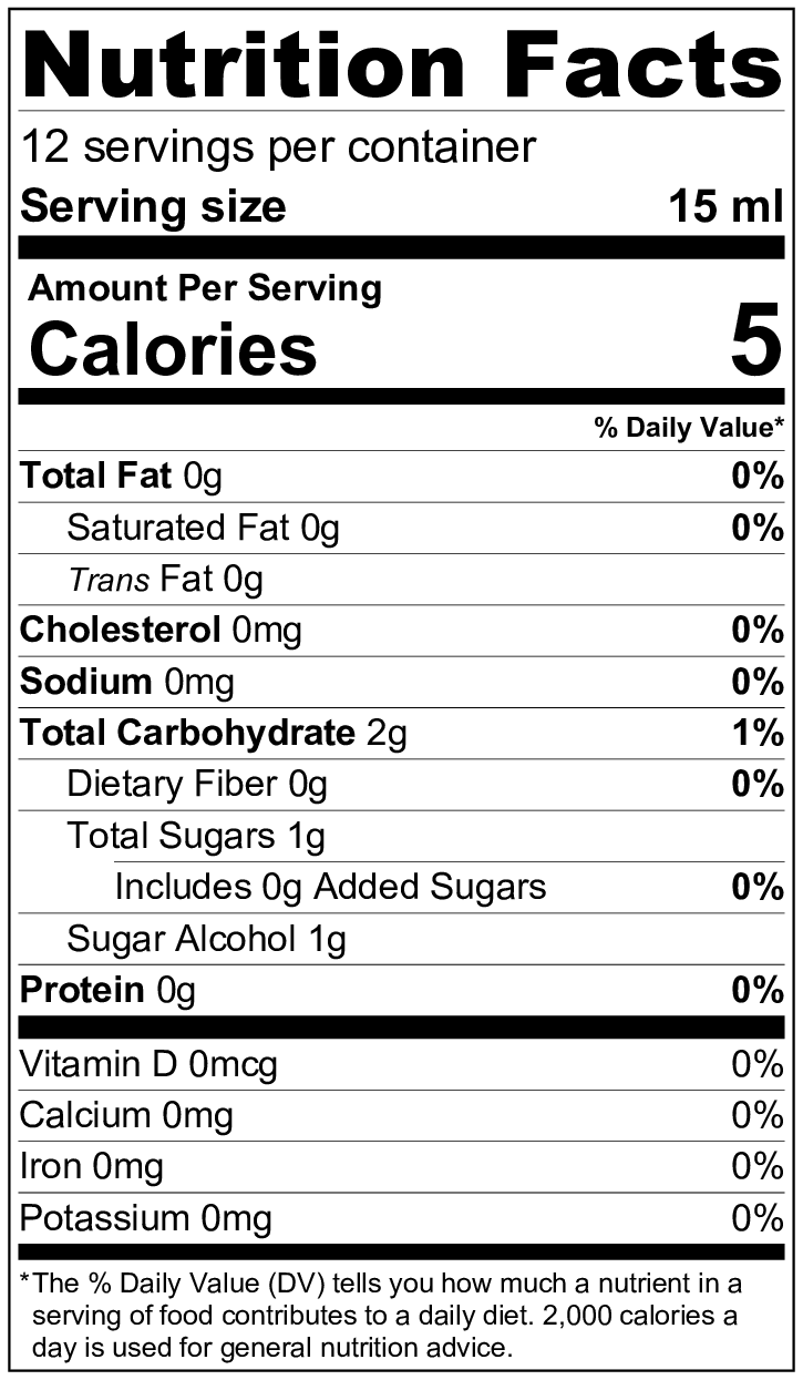 NutritionLabel 190 ml 20181221